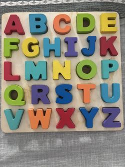 Wooden Alphabet Puzzle