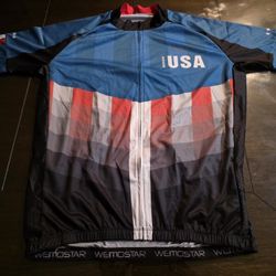 TEAM USA CYCLING JERSEY XL(?) VGC #699