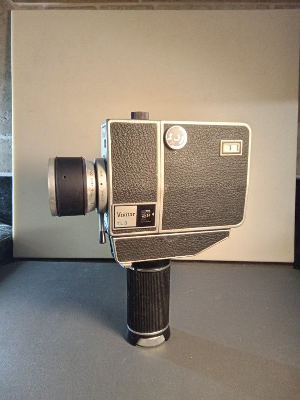 Vintage Vivitar Super 8 TL3 Movie Camera