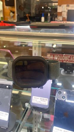 Apple Watch with Olive Green Sport Band