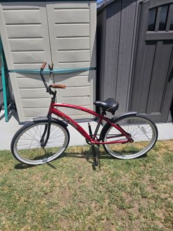 red cruiser bicycle  Kent La Jolla model