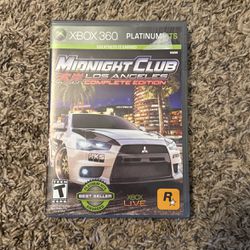 Midnight Club Los Angeles Complete Edition For Xbox 360