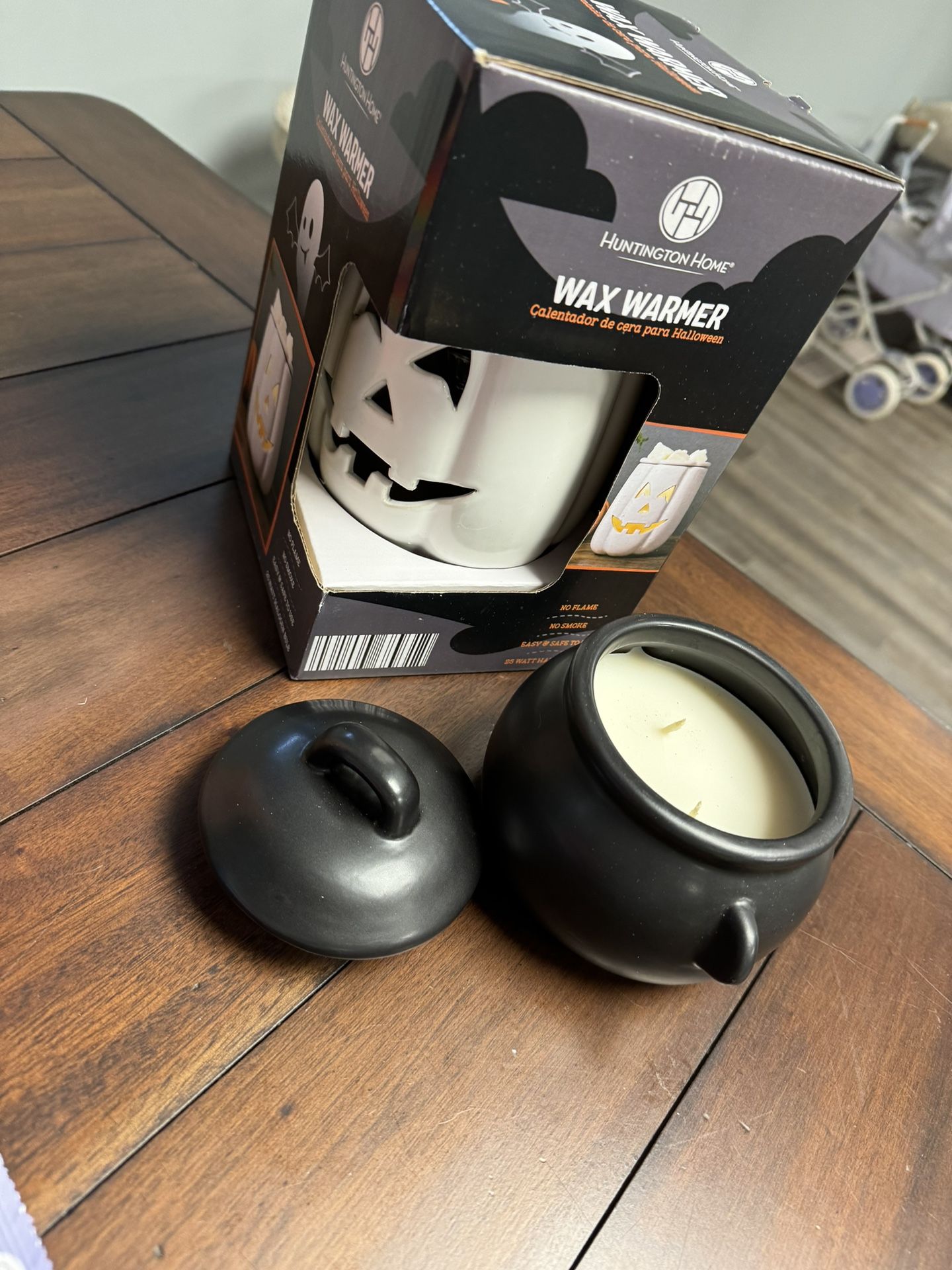Halloween Wax Warmer And Candle