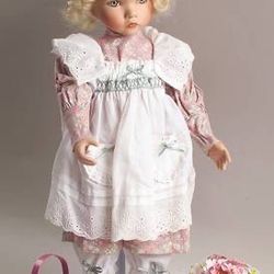 🌸REDUCED🌸VINTAGE Mary, Mary Quite Contrary Porcelain Doll (NEW)