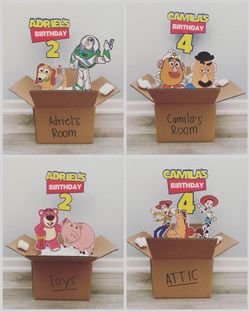 Toy story centerpieces