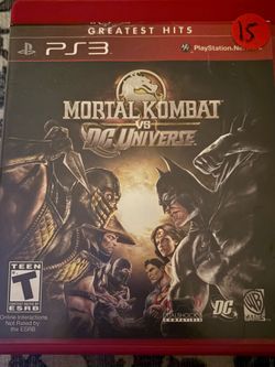 Mortal Kombat vs dc universe ps3