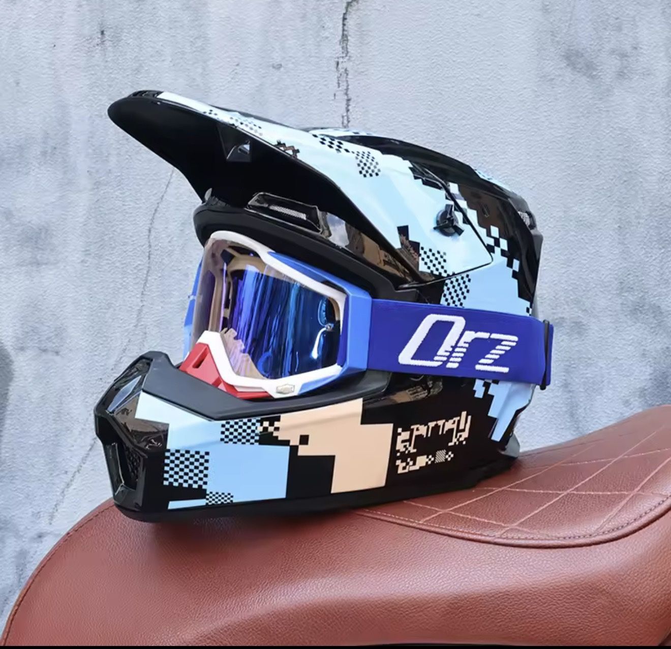 Brand New Orz Dirt Bike Helmet