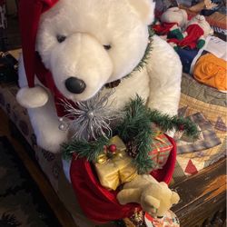 Christmas Bear Over 2 Foot 