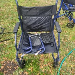 Wheelchair With Footrests