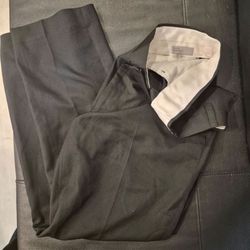 Louis Raphael Men's Black Dress Pants Slacks 36x30 Formal Trousers