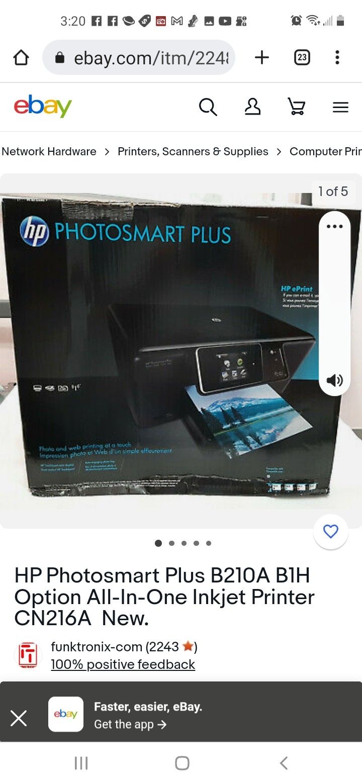 Hp Photosmart Plus Printer