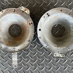 Round Headlight Buckets for MK1 Volkswagen - OEM / Used (2) 