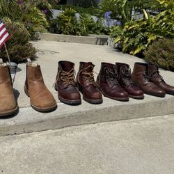 Men’s Work And dress Leather Boots Size 9 - 9.5 