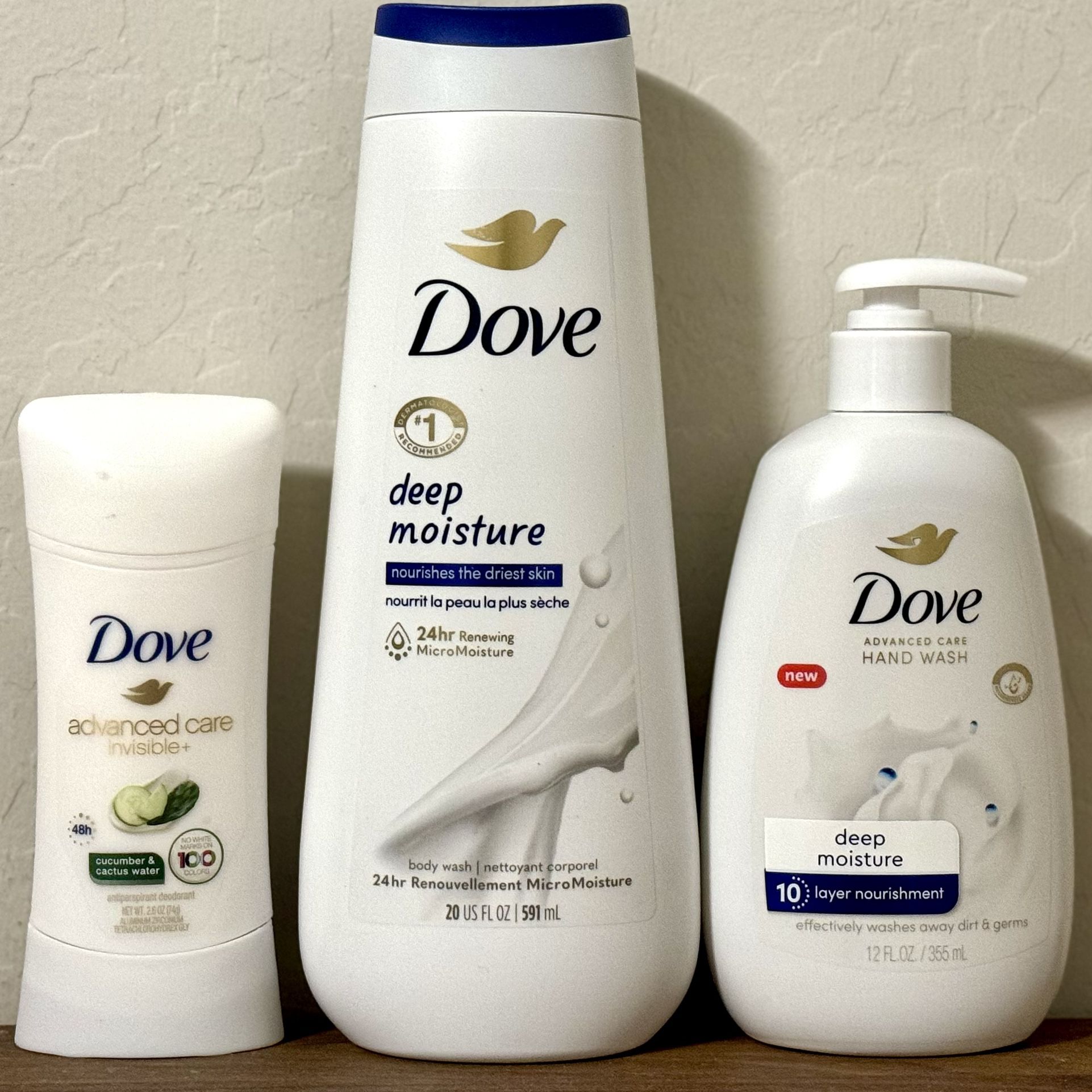 Dove Body Wash Bundle