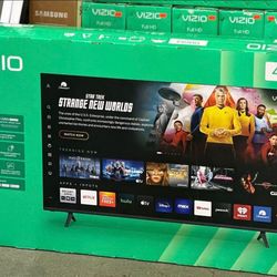 Vizio tv 40 inch smart tv open box new!!