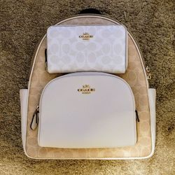 COACH Backpack And Wallet 