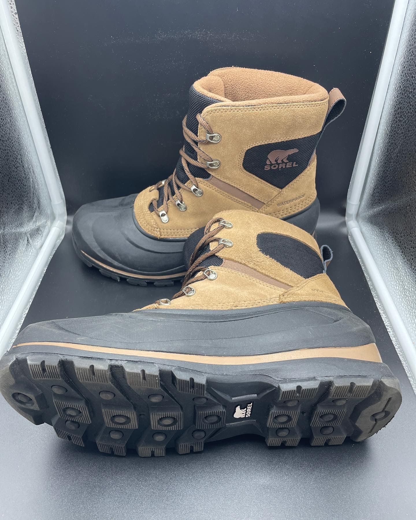 Sorel Buxton Thinsulate Insulate Lace Tan boots Murdoch main image 2