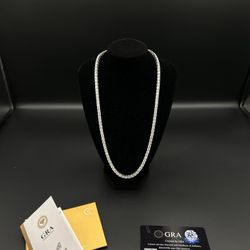 4MM 20” Moissanite Tennis Chain