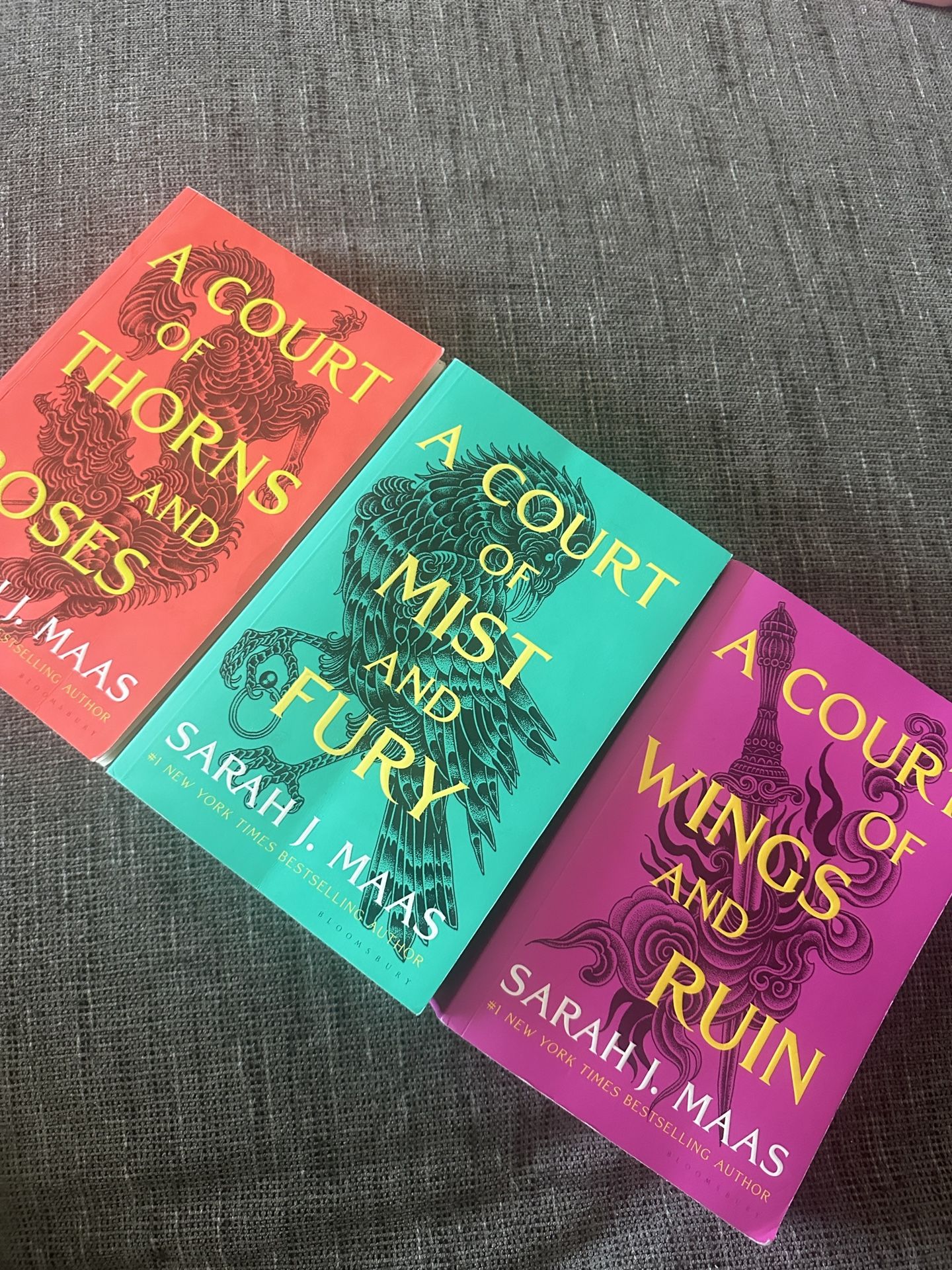 ACOTAR Book Series 3/5 Sarah J Maas Romantic Fantasy