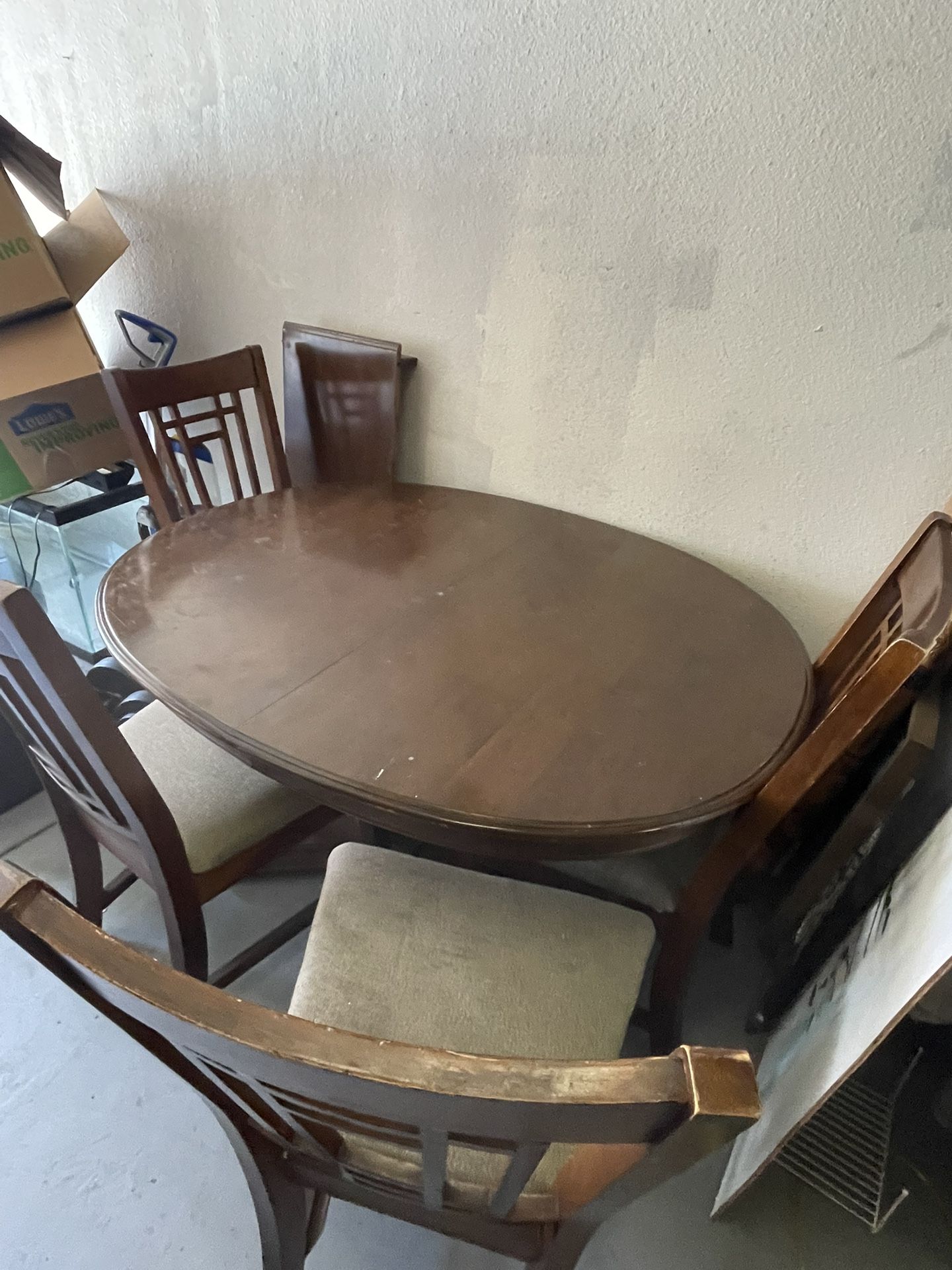 Ethan Allen Kitchen Table W/ 4 Chairs