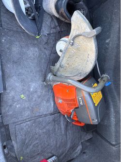 770 husqvarna concrete demo, saw
