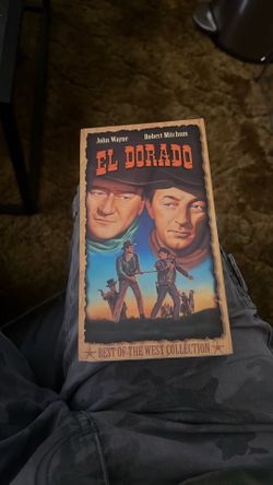 VHS Tape John Wayne In “El Dorado”