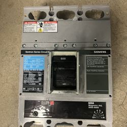 Siemens 600 Amp Breaker LD62F600