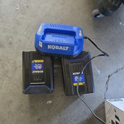 Kobalt 80v 2.5 With Charger 