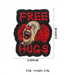 Pennywise Iron On Patch