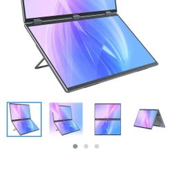 Portable Folding Dual 18.5 In Monitors *New*