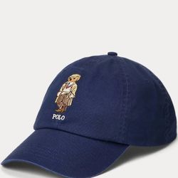Polo Ralph Lauren Classic Twill Bear Baseball Cap 