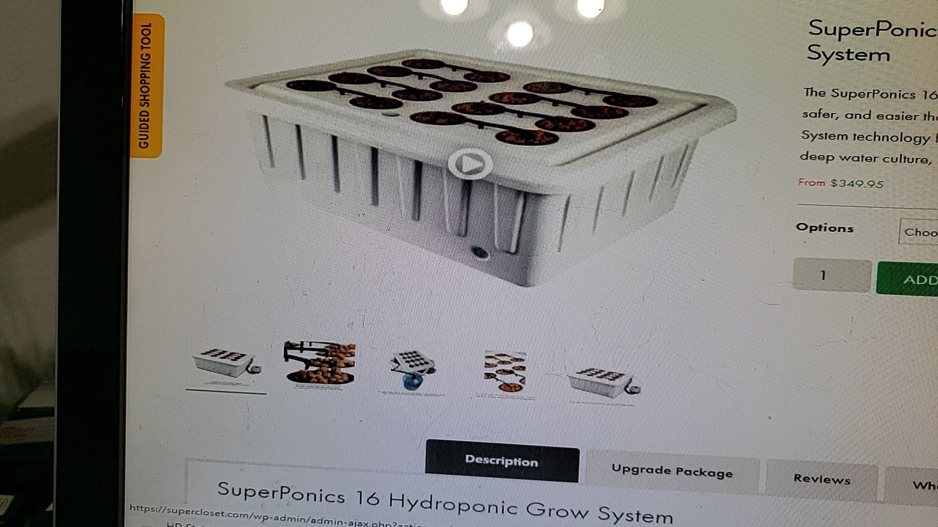 Supersonic Hydroponics Grow System