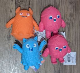 Stretchy Monster Figures Set of 4