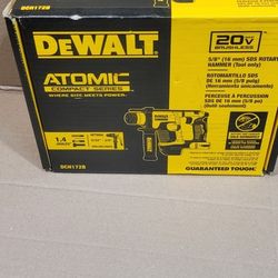 DEWALT

ATOMIC 20V MAX Cordless Brushless Ultra-Compact 5/8 in. SDS Plus Hammer Drill (Tool Only)

