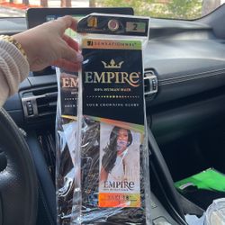 100% Human Hair 18”