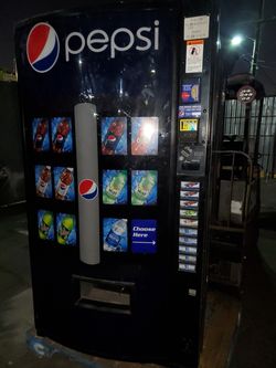 Pepsi soda machine