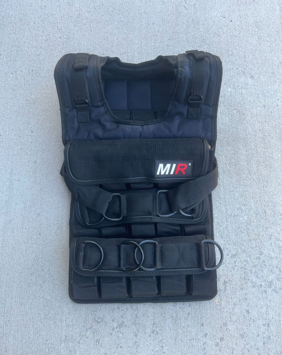 MIR Pro Weighted Vest, 45 Pounds 
