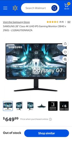 Samsung Odyssey G7 28" 4K 144Hz IPS Gaming Monitor (Mint Condition)