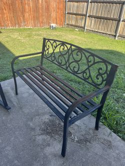 Outside Metal Bench $60