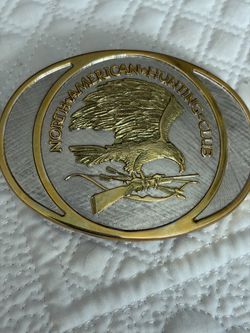 North American Hunting Club Belt Buckle