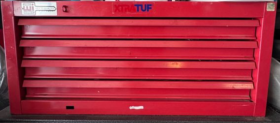 Vintage Waterloo industries toolbox 4 sliding drawer