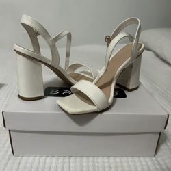 White High Heels
