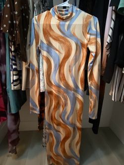 Multi Colored Fitted dress