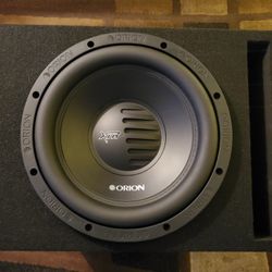 12 Inch Subwoofer Orion 
