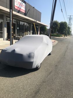 Indoor car covers any size $80 polyester and spandex 4 way stretch size 210 and 225 inches