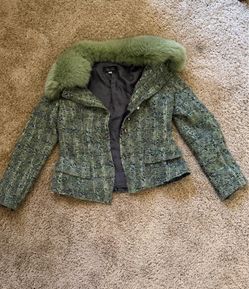 Green blazer