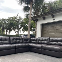 Couch/Sofa Sectional - Brown - Modular - Delivery Available 🚛