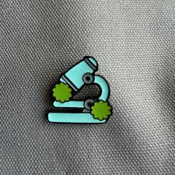Microscope pin