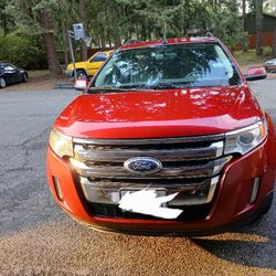 2013 Ford Edge Limited  Burgundy Awd 
