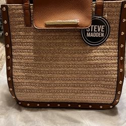 Large Size Steven Madden Purse With Matching Clutch (pls Read Description Below)